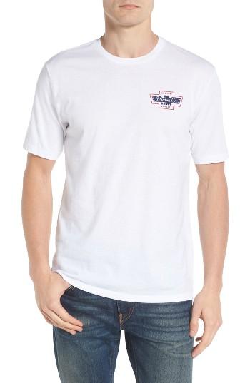 Men's Brixton Federal Premium Logo T-shirt - White