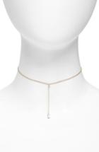 Women's Topshop Crystal Drop Choker Necklace
