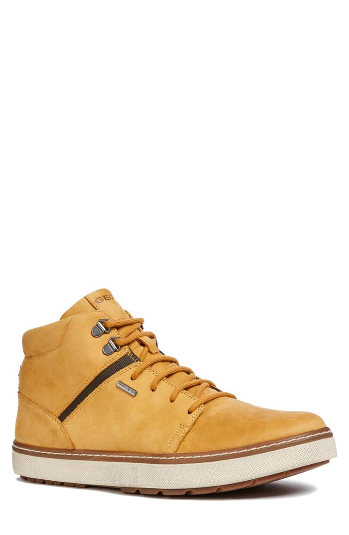 Men's Geox Mattias Amphibiox Waterproof Boot Us / 43eu - Yellow