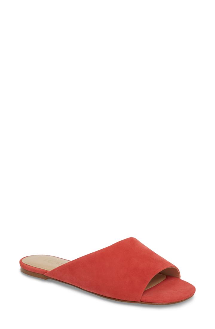 Women's Botkier Magda Slide Sandal M - Coral