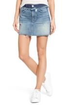 Women's Hudson Jeans Vivid Cutoff Denim Miniskirt - Blue