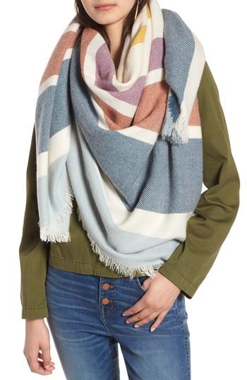 Women's Madewell Stripe Blanket Scarf