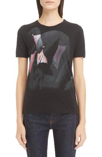 Women's Givenchy Flamingo Print Cotton Tee