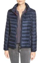 Women's Tumi 'pax On The Go' Packable Quilted Jacket - Blue