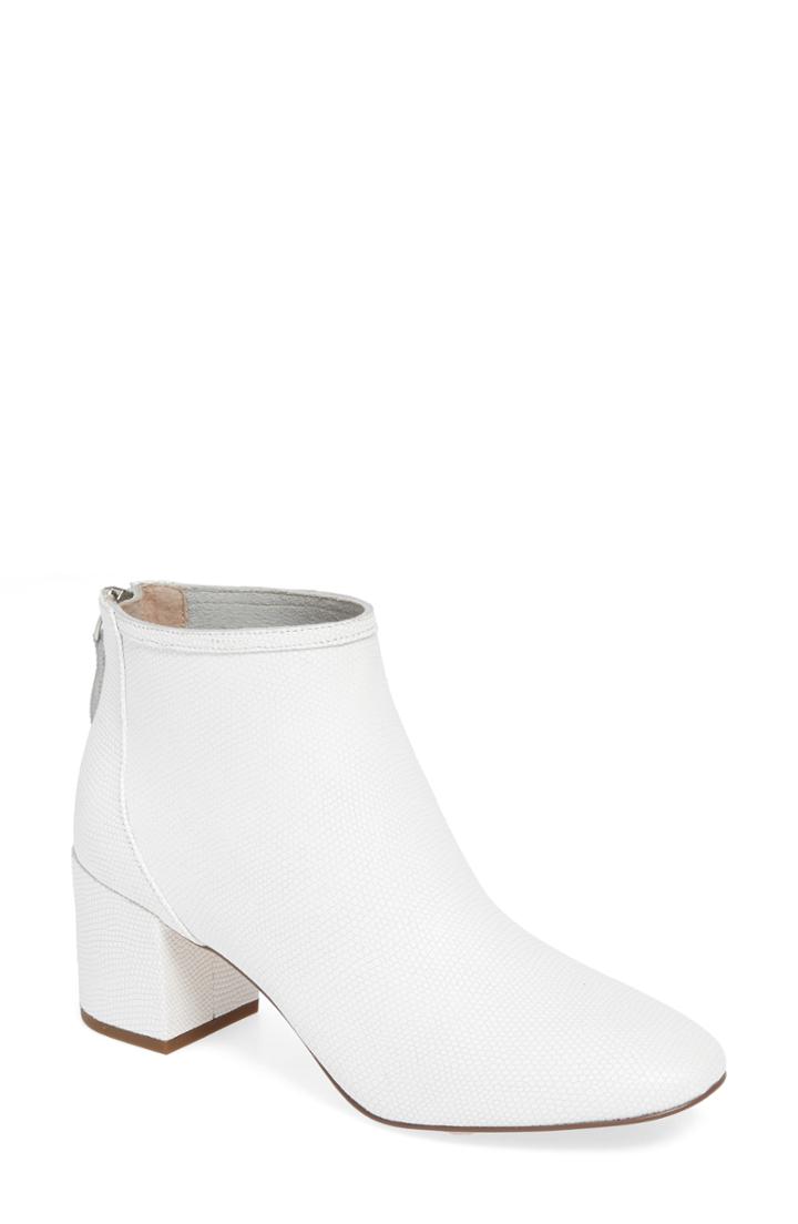 Women's Cecelia New York Nolton Bootie .5 M - White