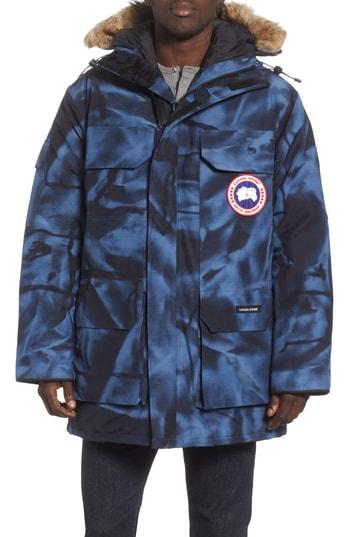 Men's Canada Goose Pbi Expedition Regular Fit Down Parka With Genuine Coyote Fur Trim