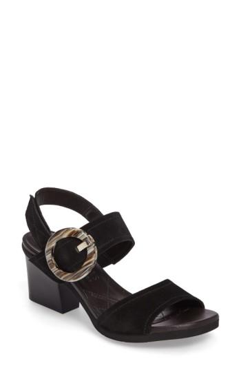 Women's Hispanitas Ultimate Slingback Buckle Strap Sandal .5us / 38eu - Black