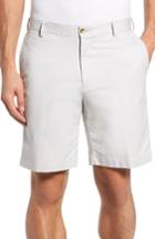 Men's Peter Millar Soft Touch Stretch Twill Shorts - Grey