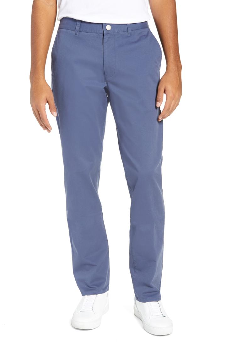 Men's Bonobos Straight Leg Stretch Washed Chinos X 34 - Black