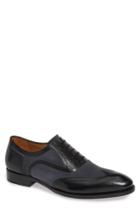 Men's Mezlan Cantone Wing Tip Lace-up Oxford M - Black
