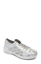 Women's Rockport Truflex Perforated Sneaker .5 M - Grey