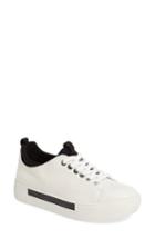 Women's Jslides Ariel Lace-up Platform Sneaker M - White