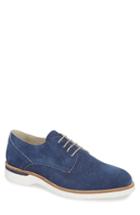 Men's Kenneth Cole New York Douglas Textured Plain Toe Derby M - Blue