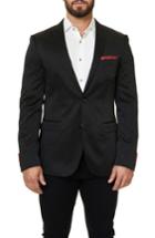 Men's Maceoo Descartes Jacquard Sport Coat (s) - Black