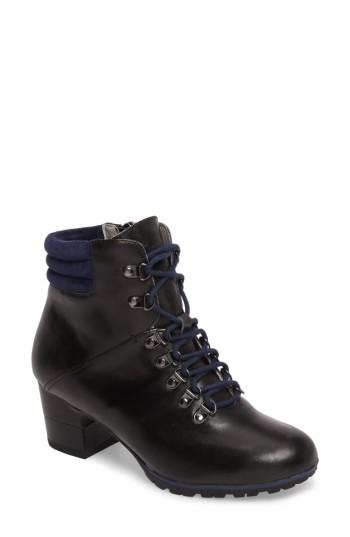 Women's Jambu Burch Water Resistant Lace-up Boot .5 M - Black