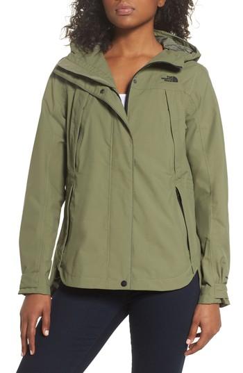 Women's The North Face Ditmas Rain Jacket - Green