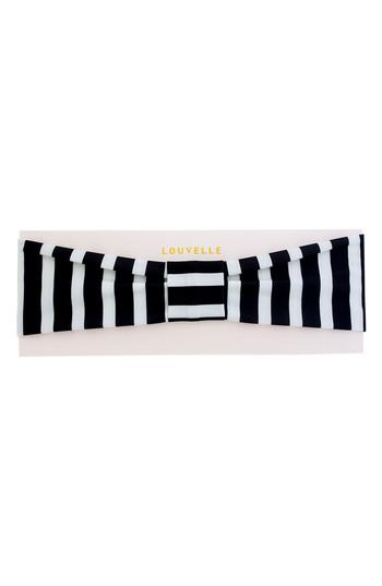 Louvelle Seraphine Headband, Size - Black