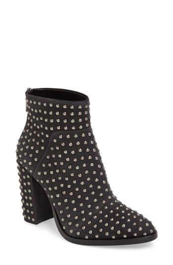 Women's Mercer Edit Full Monty Studded Bootie M - Black