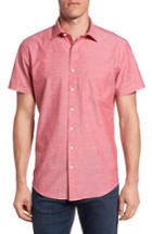 Men's Rodd & Gunn Hurleyville Sport Fit Print Sport Shirt - Pink