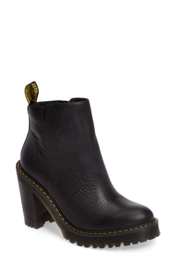 Women's Dr. Martens Magdalena Platform Bootie Us/ 7uk - Black