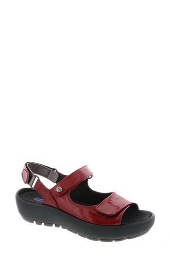 Women's Wolky Rio Sandal .5-10us / 41eu - Red