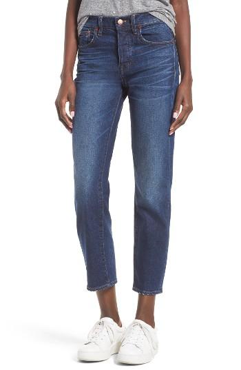 Women's Madewell Cruiser Crop Straight Leg Jeans