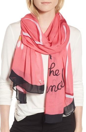 Women's Kate Spade New York Chandelier Print Scarf