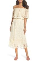 Women's Fraiche By J Popover Midi Dress - Ivory