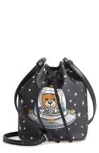 Moschino Ufo Teddy Mini Bucket Bag -