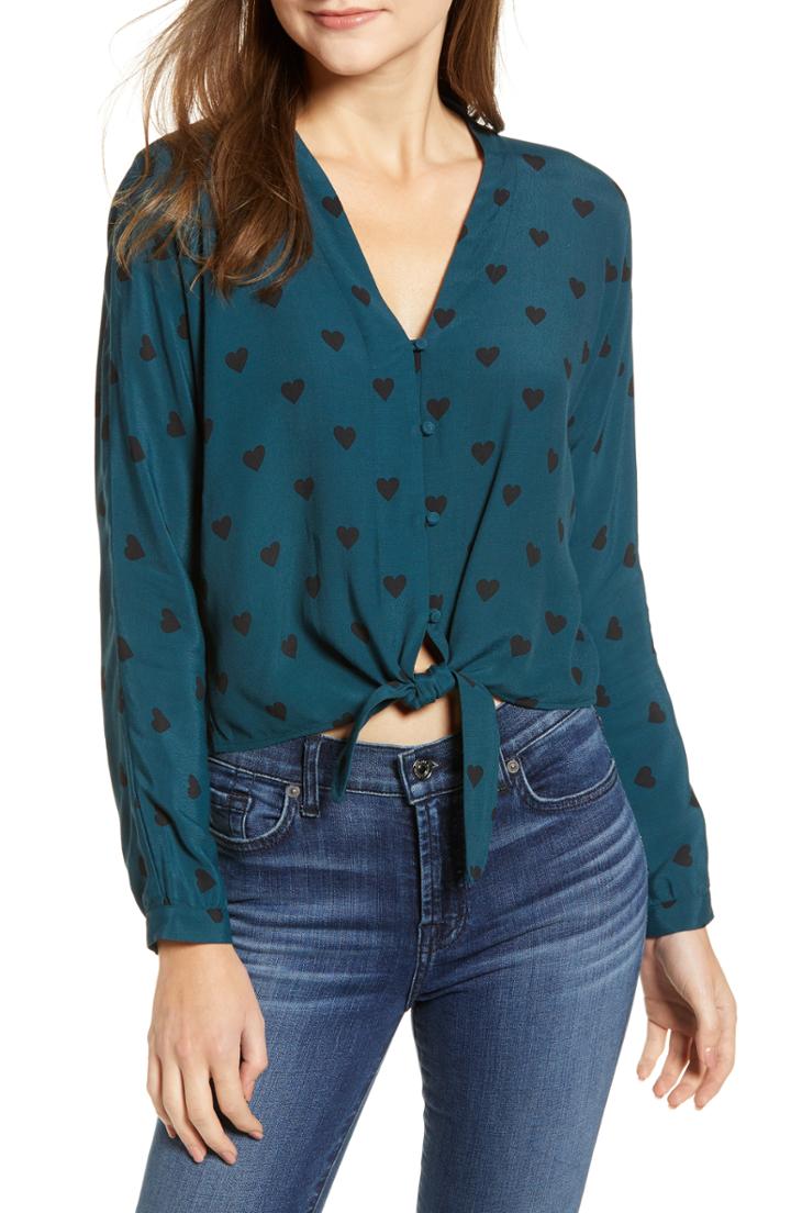 Women's Rails Sloane Print Top - Blue/green
