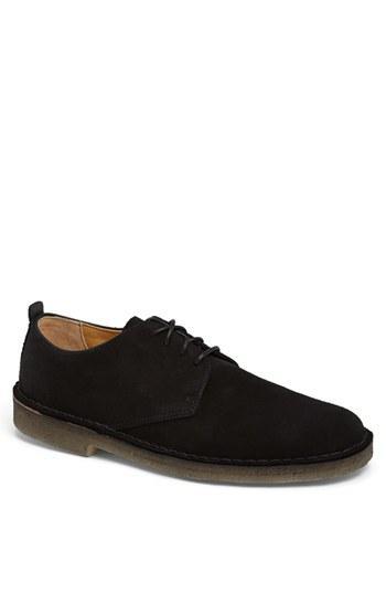 Clarks Originals 'desert London' Suede Oxford Black Suede