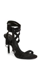 Women's Alexander Wang Evie Ankle Tie Sandal Us / 35eu - Black