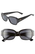 Women's Dior Ladydiorstuds5 54mm Sunglasses - Black