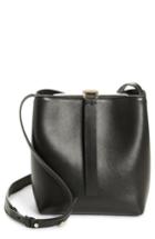 Proenza Schouler Frame Leather Crossbody Bag - Black