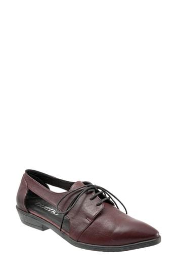 Women's Bueno Olivia Derby Flat .5-6us / 36eu - Red