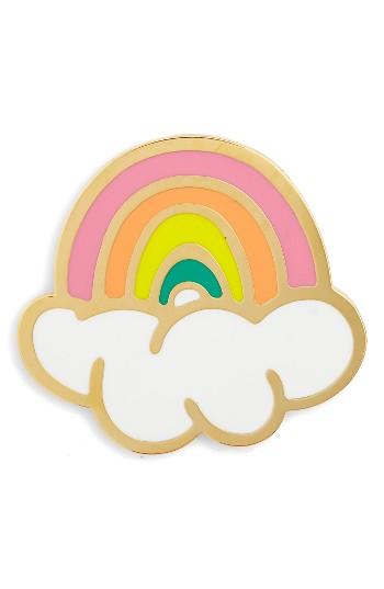 Women's Stoney Clover Lane Enamel Rainbow Pin