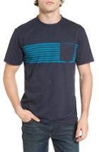 Men's O'neill Rodgers Striped Pocket T-shirt, Size - Blue
