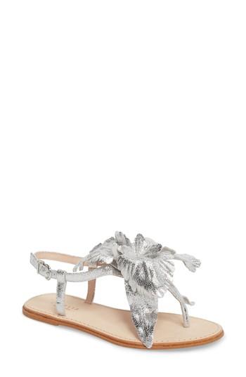 Women's Cecelia New York Peony Sandal M - Metallic