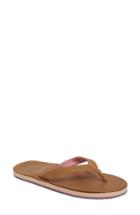 Women's Hari Mari Lakes Flip Flop M - Brown