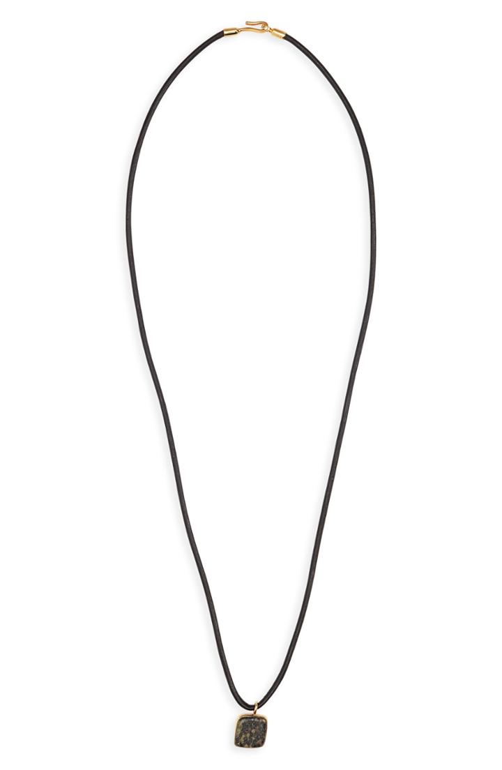 Men's Caputo & Co. Jasper Pendant Necklace