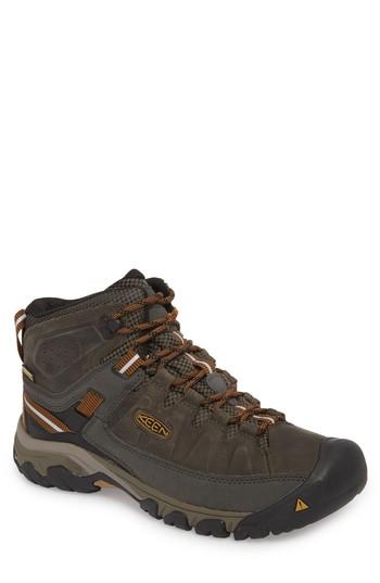 Men's Keen Targhee Iii Mid Waterproof Hiking Boot M - Brown