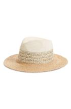 Women's Caslon Mixed Media Panama Hat -