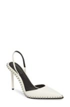 Women's Alexander Wang Rina Beaded Pump Us / 35eu - White
