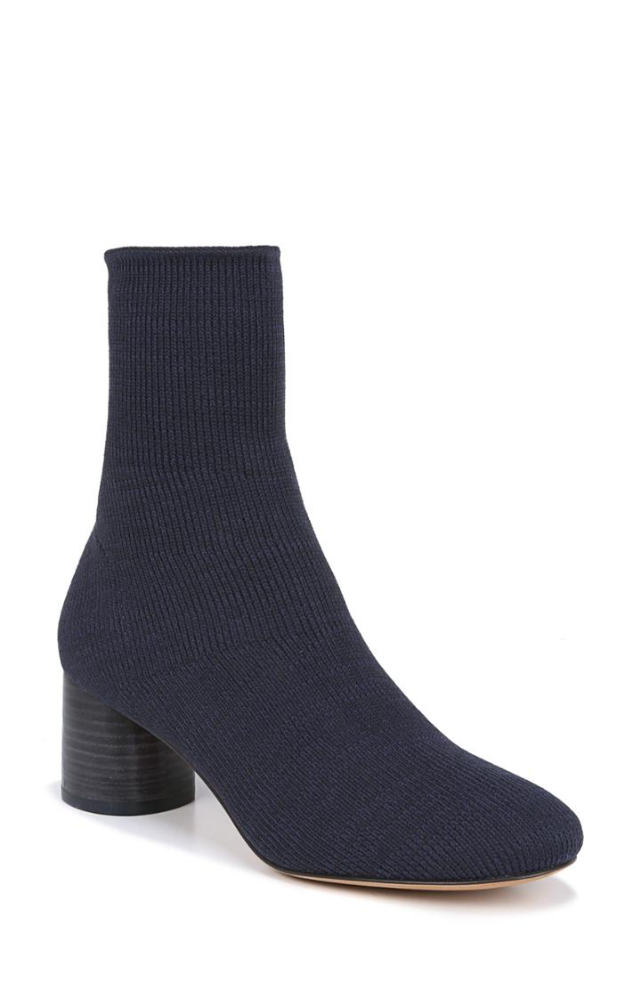 Women's Vince Tasha Sock Bootie .5 M - Blue