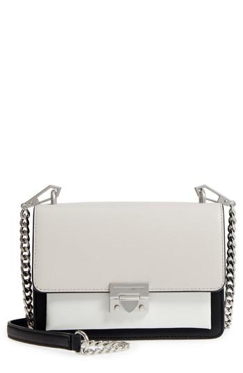 Rebecca Minkoff Small Christy Leather Shoulder Bag - Ivory