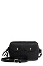 Longchamp Le Foulonne Leather Camera Bag - Black