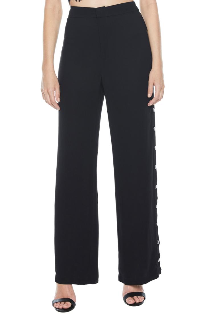 Women's Bardot Side Snap Wide Leg Pants