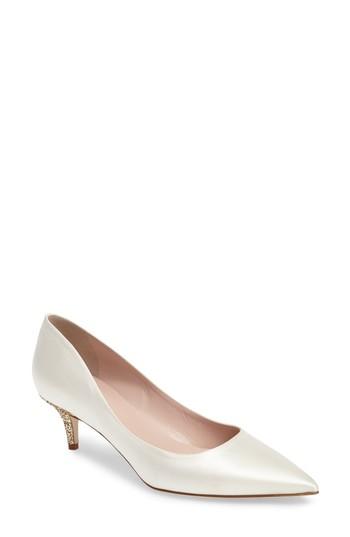 Women's Kate Spade New York Melanie Pump .5 M - Ivory