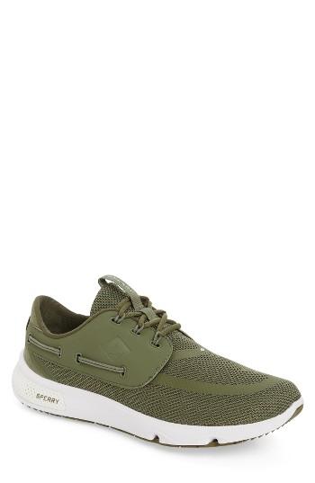 Men's Sperry 7 Seas Sneaker M - Green