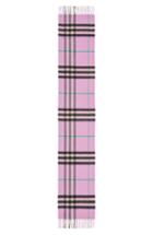 Women's Burberry Giant Check Cashmere Scarf, Size - Grey